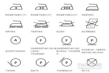 成人、中小童衣服洗涤标志详细介绍